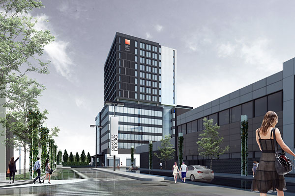 Un bâtiment durable pour le futur Hôtel Alt+ Quartier DIX30