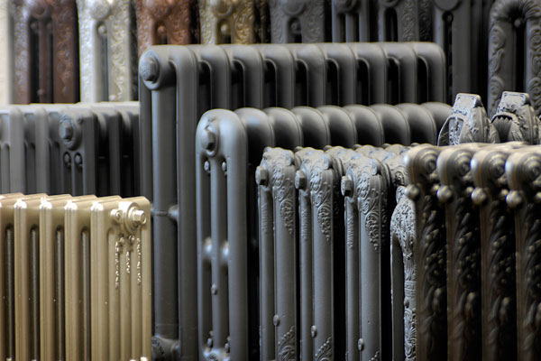 Recyclage de vieux radiateurs - Photo : Ecorad