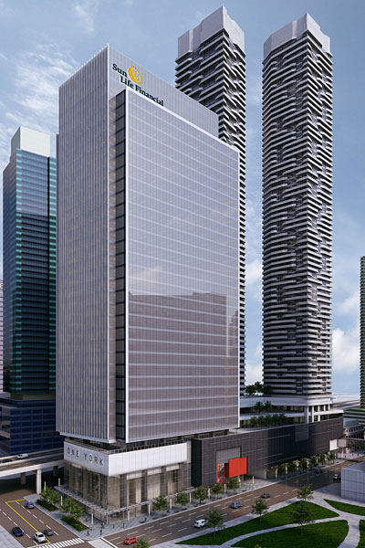 Sun Life Financial Tower à Toronto - Image : CNW/Financière Sun Life