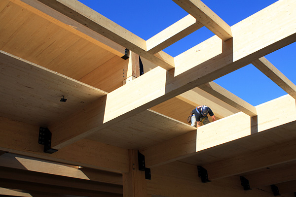 Un guide pour la construction de tours en bois - Photo : Cecobois