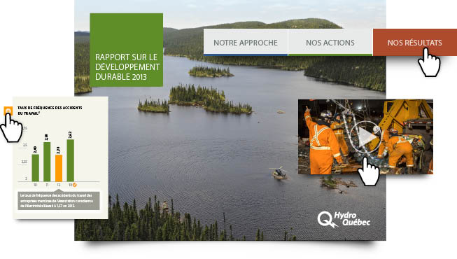 Rapport sur le développement durable 2013, Hydro-Québec 