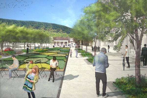 La Ville de Montréal a présenté le projet de la promenade urbaine « Fleuve-Monta