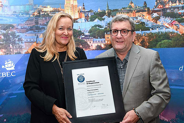  Norme ISO 37120 : certification platine pour la Ville de Québec