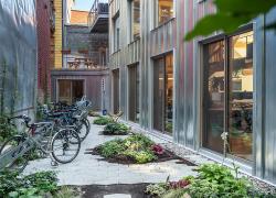 Les bureaux de la firme d’architecture Rayside Labossière sont certifiés Living Building Challenge. Photo : Rayside Labossière