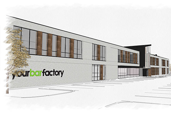 Cible LEED pour la nouvelle usine de Yourbarfactory