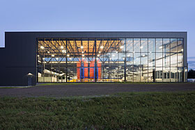 Usine de fabrication d’isolant de polyisocyanurate de Soprema, à Drummondville - Photo de Stéphane Groleau