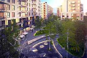 Objectif LEED Platine pour le projet Arbora - Image de LSR GesDev