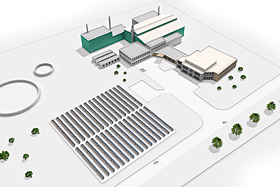 Une centrale solaire alimentera Cascades à Kingsey Falls