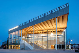 Le Théâtre Gilles-Vigneault. Photo de Adrien Williams