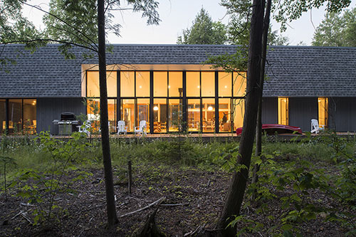 Chalet des beaux-parents de M. Alvarez-Doran. Crédit : Courtoisie de Kelly Alvarez Doran