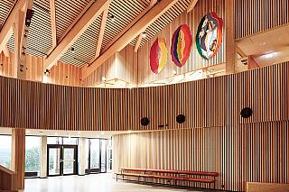 Čoarvemátta : une ode architecturale au peuple des Samis. Crédit : Lars Petter Pettersen / Snøhetta