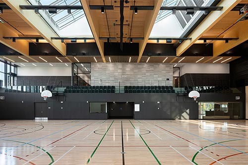 Complexe multisport de Saint-Georges. Photo : Stéphane Groleau