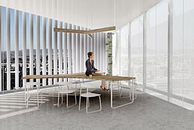 Architecture vivante - Utopie de l’édifice à bureaux comme écosystème créatif - Image de Mélissa Duperron 