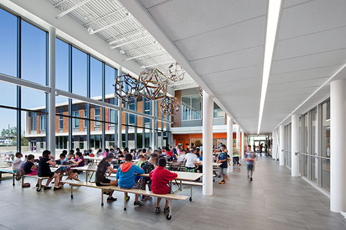 École de l’Espace Couleurs, Terrebonne. Photo : Stéphane Brügger