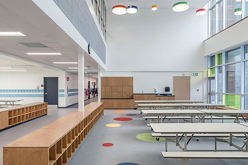 École La Croisée, Sherbrooke. Photo : Joël Gingras