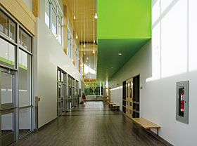 Le bois s’invite à l’école - Photo de STGM Architectes