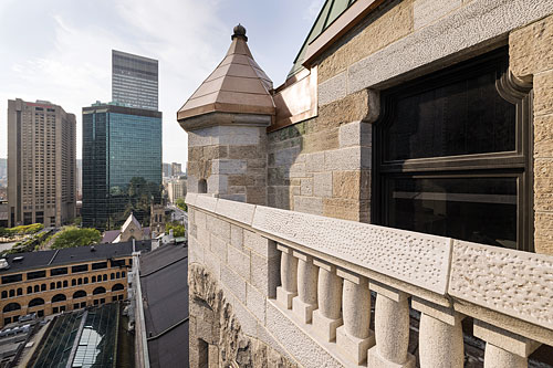 Gare Windsor – Restauration de la maçonnerie et remplacement des fenêtres. Crédit : Damien Ligiardi