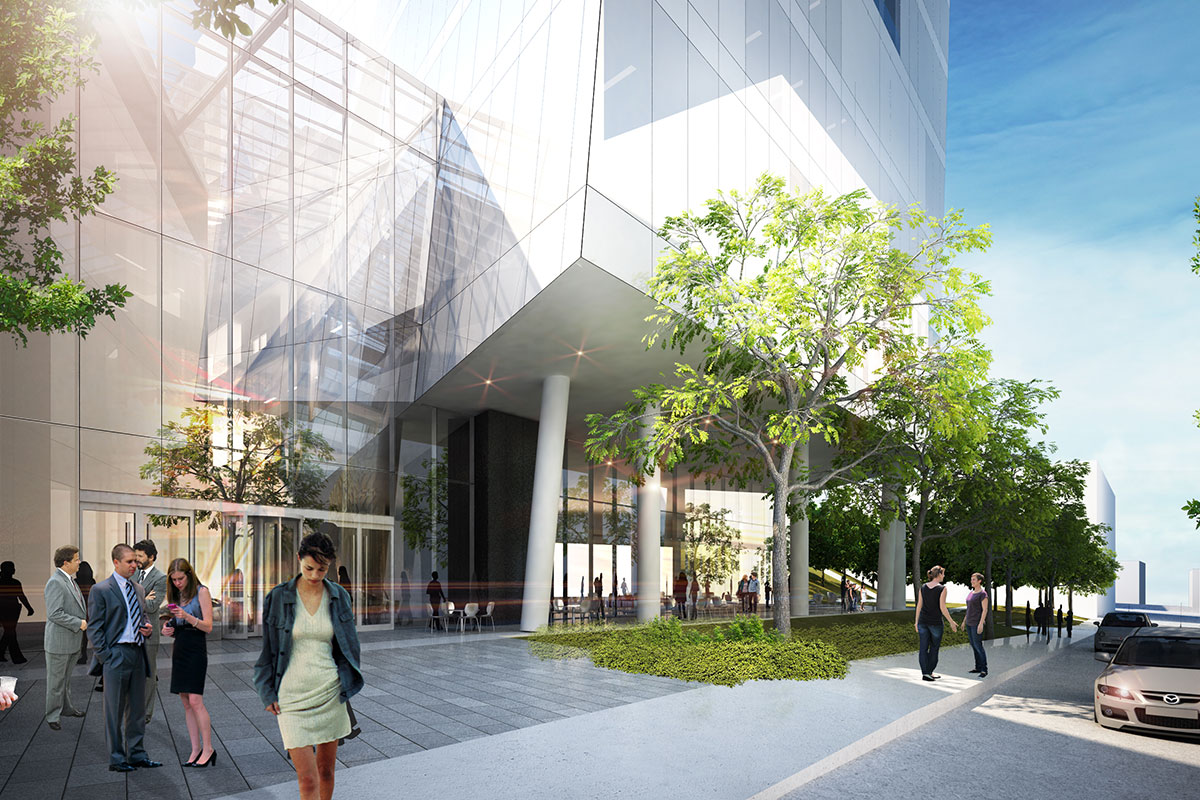 HEC Montréal vise à apposer le sceau LEED Or sur son futur édifice du centre-ville - Image : HEC Montréal