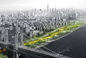 Troisième  prix des Global Holcim Awards 2015 - Protection contre les inondations côtières touchant la ville de New York - Photo de Holcim