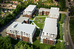 Inauguration du premier immeuble du Loggia Saint-Lambert