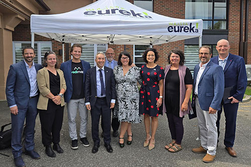 Photo prise lors de l'inauguration. Crédit : Maison Eurêka