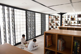 Microlibrary Bima - Photo : v2com