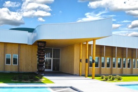 Les bureaux du ministère des Ressources naturelles et de la Faune de Gaspé sont maintenant certifiés LEED-NC Argent. Crédit Vachon Roy Architectes