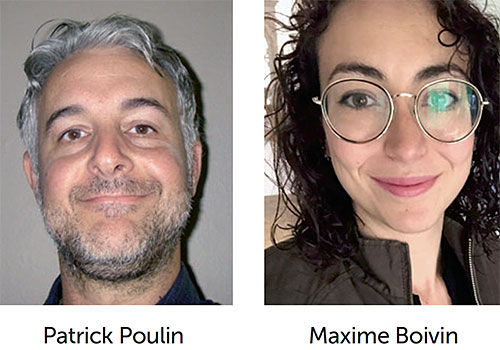 Patrick Poulin et Maxime Boivin