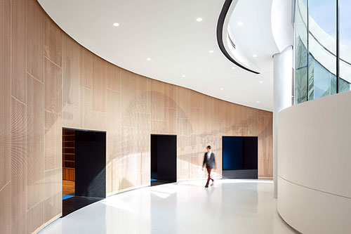 Le pavillon d’accueil de l’Assemblée nationale. Photo : Stéphane Groleau