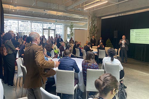 Le programme MultiRés a été annoncé dans le cadre du Sommet Climat Montréal. Photo : Noémie Laurendeau  