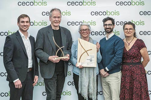 L’agrandissement de Rayside Labossière s'est distingué lors de la 8e édition des Prix d'excellence Cecobois. Photo : Cecobois