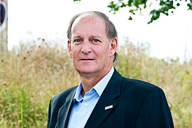 Robert A. Dubé, président de Réseau Environnement - Photo de Marie-Ève Bergeron