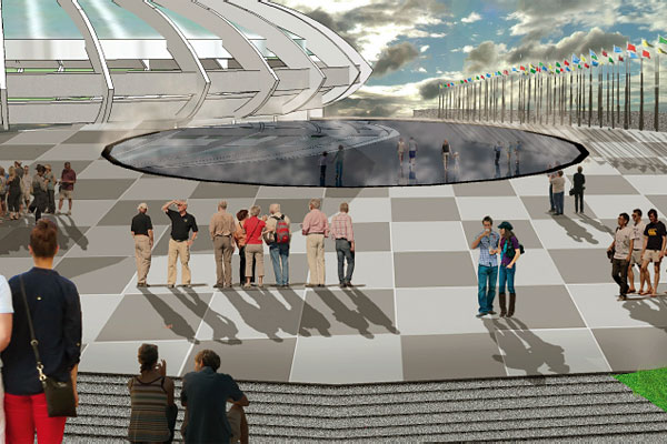 Le Parc olympique, réenchanter les espaces publics - Proposition 2