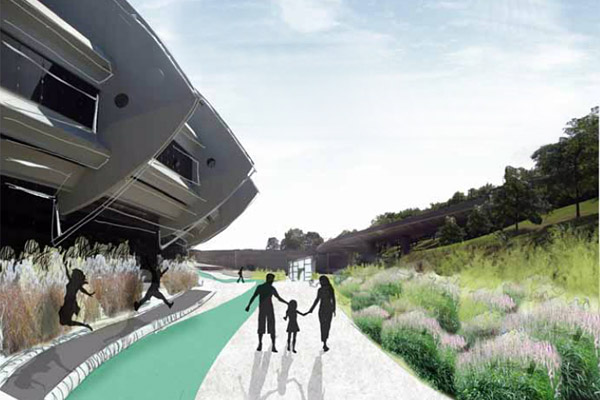 Le Parc olympique, réenchanter les espaces publics - Proposition 3