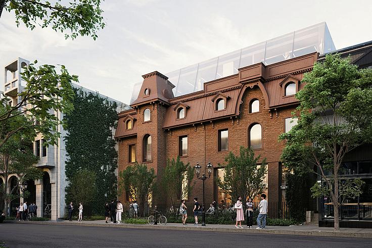 L'Institut de tourisme et d'hôtellerie du Québec (ITHQ) se dotera d’un nouveau pavillon sur la rue Saint-Denis, dans le Quartier Latin, à Montréal. Crédit: Provencher_Roy