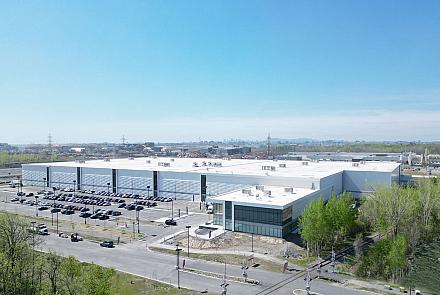 Celui-ci intègre 40NetZERO, un campus industriel s’étendant sur sept millions de pieds carrés, à Montréal-Est. Crédit : Ugo Cianciulli 