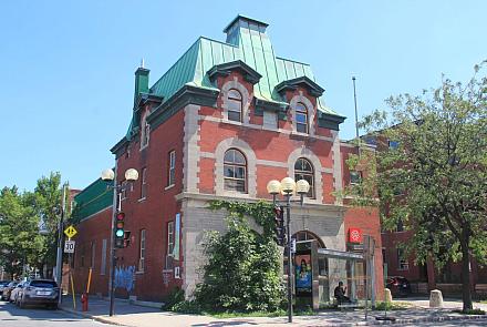 La Ville de Montréal a récemment mis en vente le site de la Caserne 24, un bâtiment construit en 1898 dans le quartier Saint-Henri, dans l’arrondissement du Sud-Ouest. Crédit: Ville de Montréal