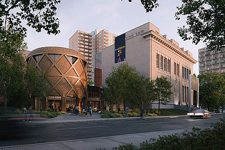 L’ancienne École des beaux-arts de Montréal renaîtra en pôle culturel. Crédit : Centre culturel afro-canadien de Montréal