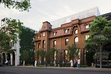 L'Institut de tourisme et d'hôtellerie du Québec (ITHQ) se dotera d’un nouveau pavillon sur la rue Saint-Denis, dans le Quartier Latin, à Montréal. Crédit: Provencher_Roy