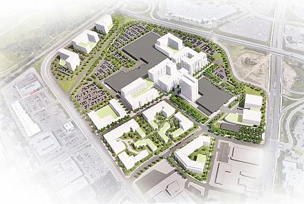Fleur de Lys : un laboratoire urbain pour une ville plus durable. Crédit : Groupe A, Coarchitecture, CCM2 et LemayMichaud