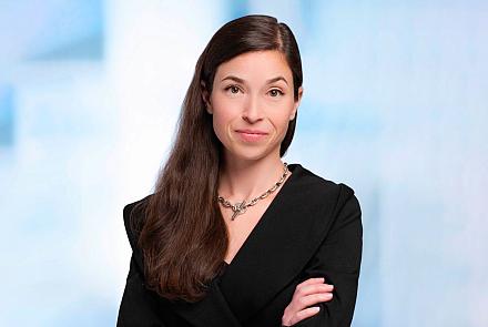 Isabelle Dubé-Côté, présidente et cheffe de la direction d’Écotech Québec, a présenté le nouvel outil GPSclimat. Photo : Écotech Québec