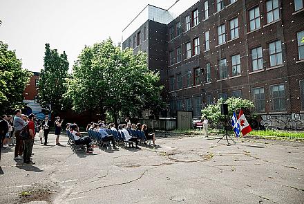 C’est la Société de développement Angus qui est derrière ce projet de transformation. Crédit:  Société de développement Angus 