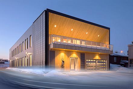 Le siège social de STGM, à Québec. Crédit : STGM Architecture