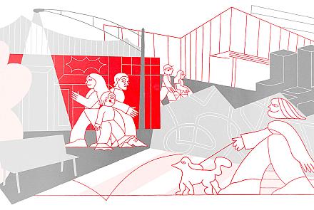 La Trousse qualité Design Montréal propose des outils numériques de sensibilisation et de planification dans le but d'accroître la qualité et les retombées des projets urbains montréalais. Crédit : Alice Picard