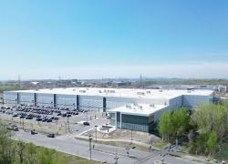 Celui-ci intègre 40NetZERO, un campus industriel s’étendant sur sept millions de pieds carrés, à Montréal-Est. Crédit : Ugo Cianciulli 
