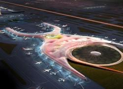 Nouvel aéroport international de Mexico - Photo : NAICM