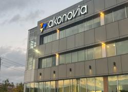 Les bureaux d'Akonovia à Sherbrooke. Crédit: Léandre Lecompte