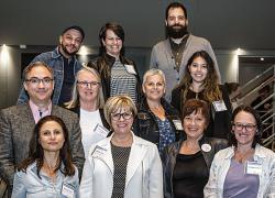 Les membres du conseil d'administration de l'APDIQ