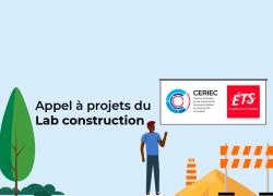 Le laboratoire d’accélération en économie circulaire pour le secteur de la construction sollicite des propositions pour rendre le secteur de la construction plus circulaire. Crédit : CERIEC