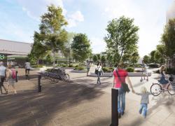 L’arrondissement montréalais a dévoilé, le 12 mai, deux projets d’envergure qui transformeront le sud de son territoire. Crédit : Arrondissement de Saint-Laurent